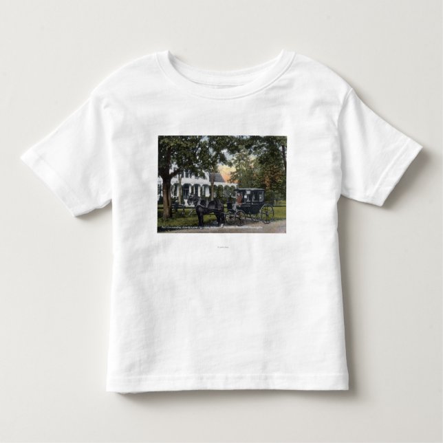 T-shirt Pour Les Tous Petits Vue extérieure des quarts de courrier (Devant)