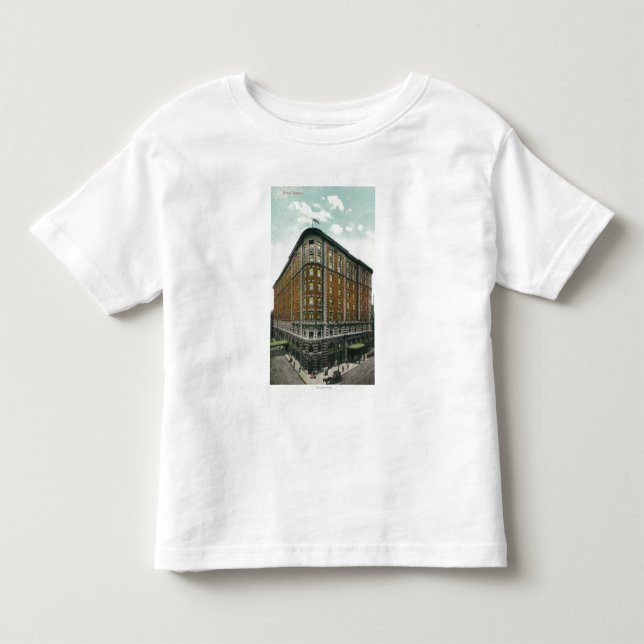 T-shirt Pour Les Tous Petits Vue extérieure d'hôtel Sénèque (Devant)