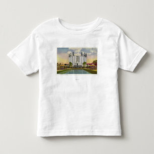 T-shirt Pour Les Tous Petits Vue extérieure du bâtiment de voyage
