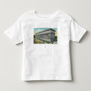T-shirt Pour Les Tous Petits Vue extérieure du bâtiment éducatif d'état