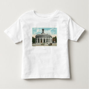 T-shirt Pour Les Tous Petits Vue extérieure du bureau de poste 2