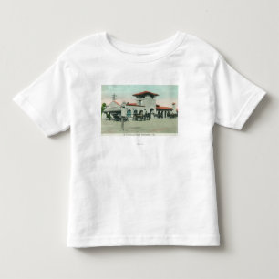 T-shirt Pour Les Tous Petits Vue extérieure du dépôt Pacifique du sud 4