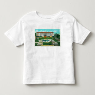 T-shirt Pour Les Tous Petits Vue extérieure du nouveau pavillon d'auberge