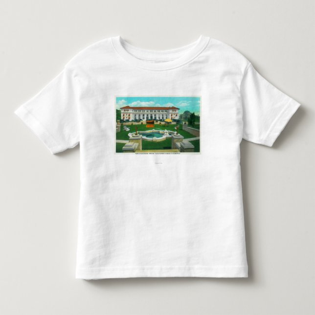 T-shirt Pour Les Tous Petits Vue extérieure du nouveau pavillon d'auberge (Devant)