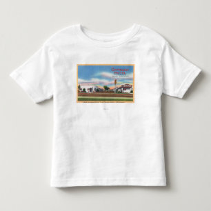 T-shirt Pour Les Tous Petits Vue extérieure du passage MotelMerced, CA