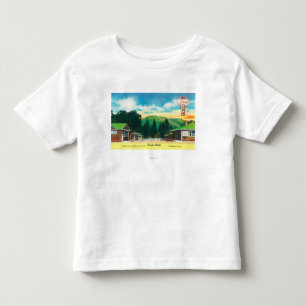 T-shirt Pour Les Tous Petits Vue extérieure du Rambi MotelLakehead, CA
