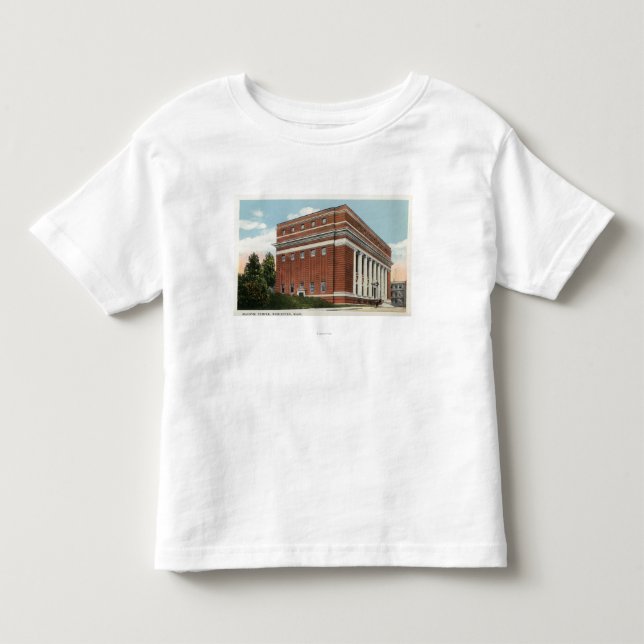 T-shirt Pour Les Tous Petits Vue extérieure du temple maçonnique 2 (Devant)