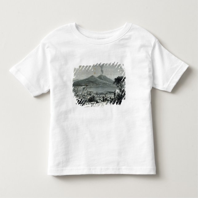 T-shirt Pour Les Tous Petits Vue générale de Naples (Devant)