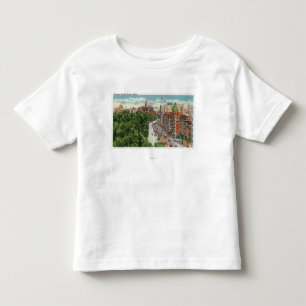 T-shirt Pour Les Tous Petits Vue générale de rue de Tremont