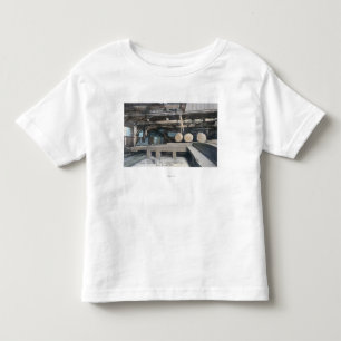 T-shirt Pour Les Tous Petits Vue intérieure de moulin de bande de côté sud