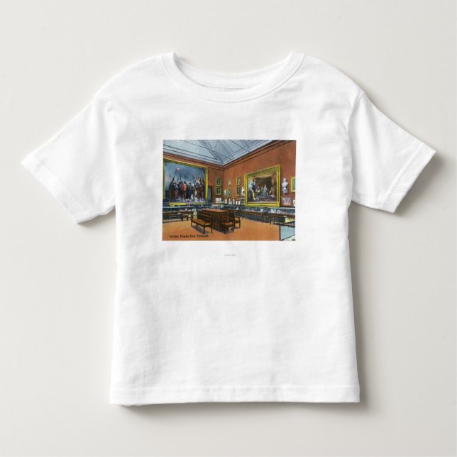 T-shirt Pour Les Tous Petits Vue intérieure de pèlerin Hall (Devant)