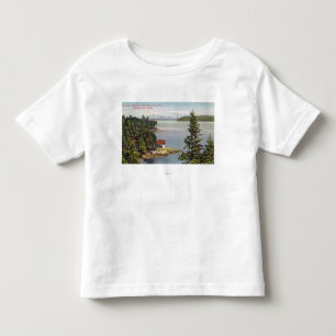 T-shirt Pour Les Tous Petits Vue marine d'entraînement de rivage du nord de