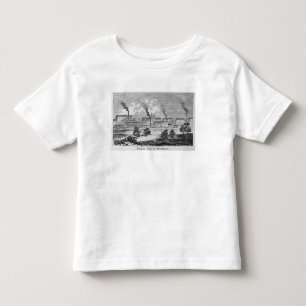 T-shirt Pour Les Tous Petits Vue occidentale de Manchester