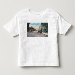 T-shirt Pour Les Tous Petits Vue occidentale de rue de houx de bâtiment de YMCA