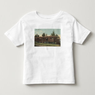 T-shirt Pour Les Tous Petits Vue Pacifique d'automobile de RailroadMcKeen des