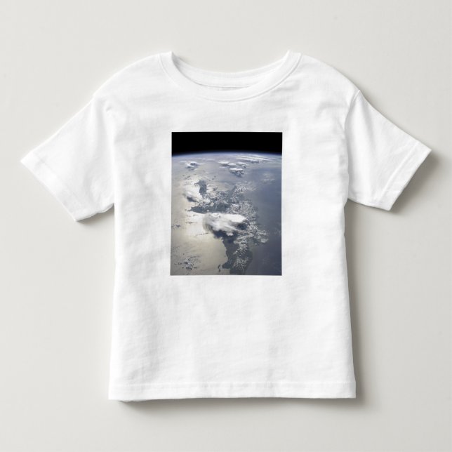 T-shirt Pour Les Tous Petits Vue panoramique sur l'île d'Hispaniola (Devant)