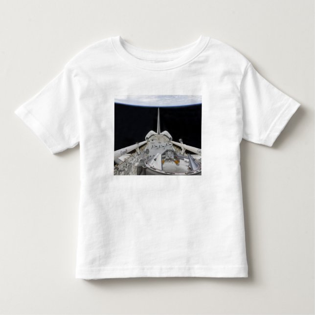 T-shirt Pour Les Tous Petits Vue partielle de la navette spatiale (Devant)