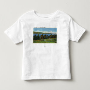 T-shirt Pour Les Tous Petits Vue pittoresque de lac Cobbosseecontee