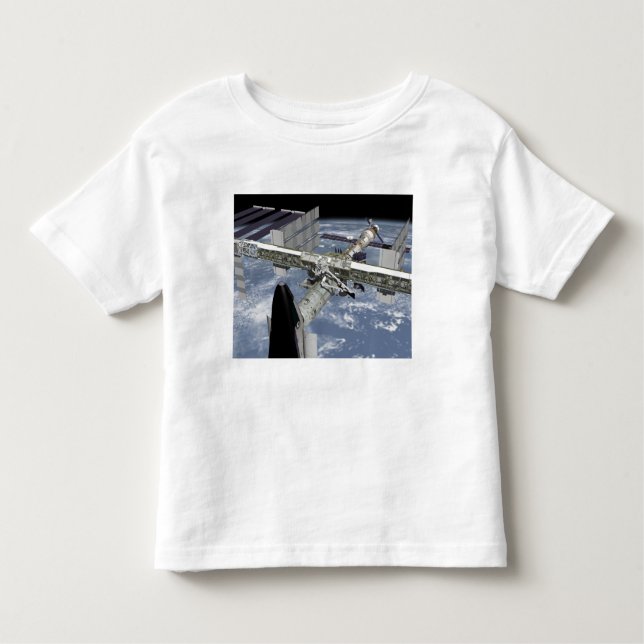 T-shirt Pour Les Tous Petits Vue rapprochée de la navette amarrée (Devant)
