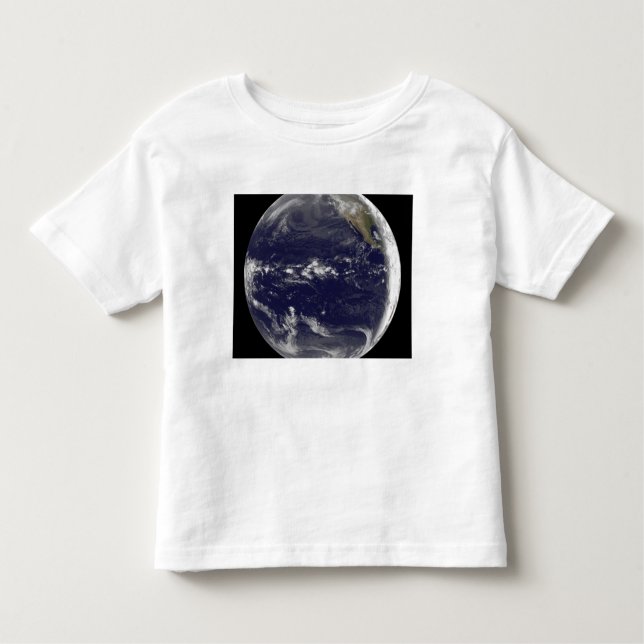T-shirt Pour Les Tous Petits Vue satellite de la Terre (Devant)