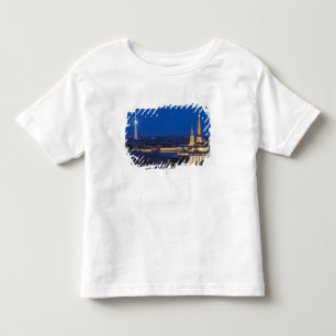 T-shirt Pour Les Tous Petits Vue surélevée de la Tour de Télévision
