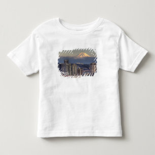 T-shirt Pour Les Tous Petits WA, Seattle, Mount Rainier de Kerry Park