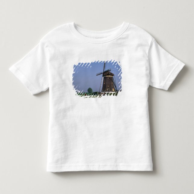 T-shirt Pour Les Tous Petits Windmills, Leidschendam, Pays-Bas (Devant)