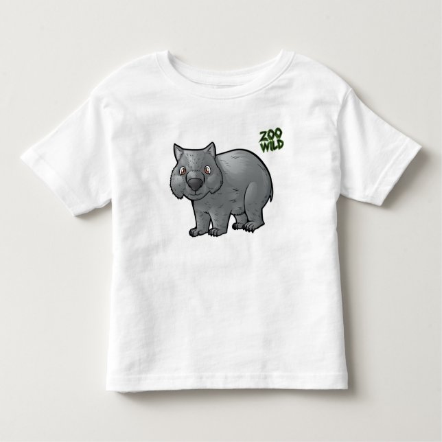 T-shirt Pour Les Tous Petits Wombat (Devant)