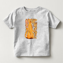 Wut ? / Illustration d'un chat orange