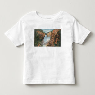 T-shirt Pour Les Tous Petits Yellowstone, WY - Great Falls et grand