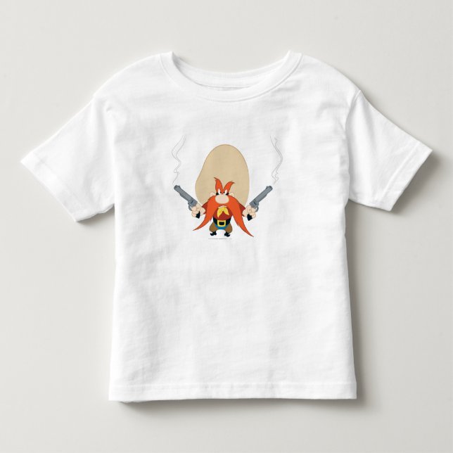 T-shirt Pour Les Tous Petits Yosemite Sam Retour (Devant)