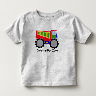 T-shirt Pour Les Tous Petits Zone de construction