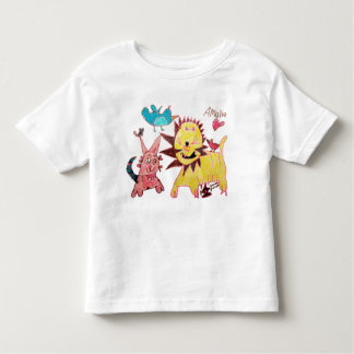 T-shirt Pour Les Tous Petits Zoo