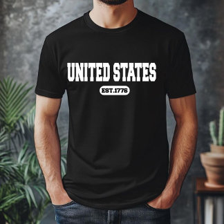 T-shirt pour l'indépendance des USA - États-Unis E