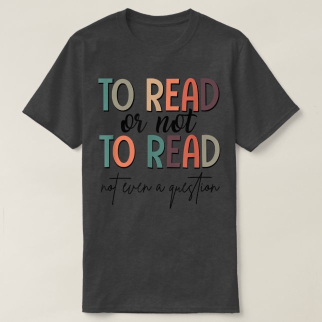 T-shirt Pour Lire Ou Ne Pas Lire Réserver Club Réserver Lo (Design devant)
