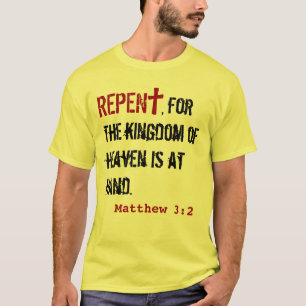 T-shirt pour LUI (adulte) : 3:2 de Matthew + Agit le 3h19