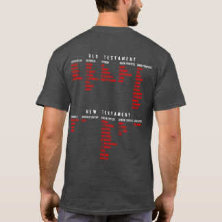 T-shirt pour LUI (adulte) : Livres de la bible