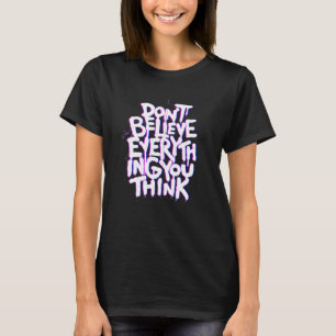 T-shirt Pour ma défense, je n'ai pas été supervisé