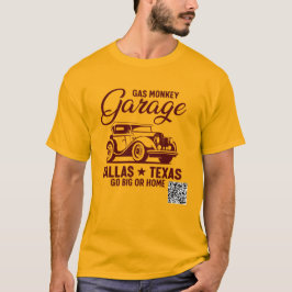 T-Shirt pour mâle à gaz