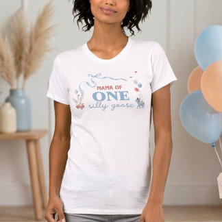 T-shirt pour maman d'un joyeux jars pour le 1er an