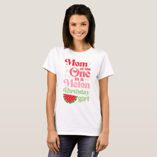 T-shirt pour maman d'une fille qui fête son annive