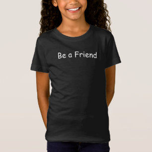 T-shirt pour message inspirationnel d'un ami