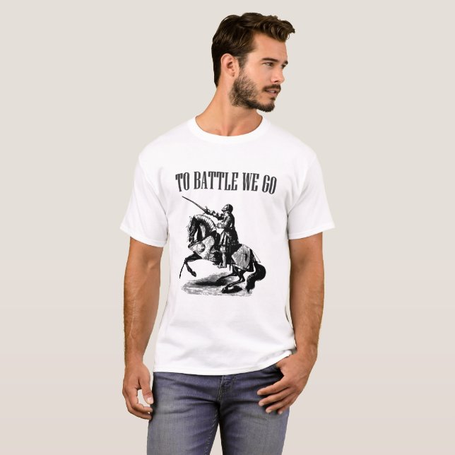 T-shirt Pour nous lutter allons (Devant entier)