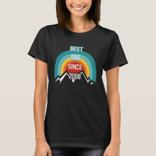 T-shirt Pour papa meilleur papa depuis 2008