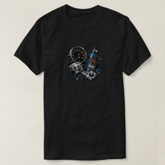 T-shirt pour passionnés de voitures graphiques Neo