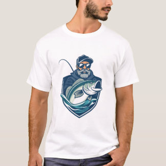 T-shirt pour pêcheur de basses, le chuchoteur de p