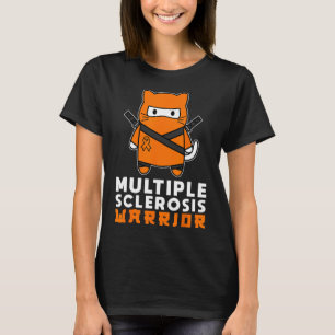 T-shirt Pour Sclerosis Guerrier Ms Moth