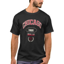 T-Shirt pour supporter de basketball de Chicago Es