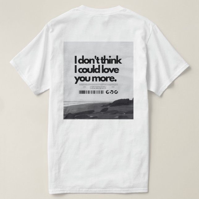 T-shirt Pour toujours (Design dos)