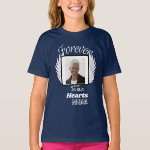 T-shirt Pour toujours dans nos coeurs, mémorial personnali
